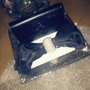 PALAZZO EVENING BAG WITH CHAIN